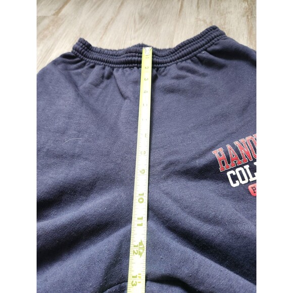 Hanover College Panthers Joggers Navy Fleece Drawstring Sweatpants Womens XS EUC - Picture 6 of 8